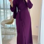 فستان كريب فخم