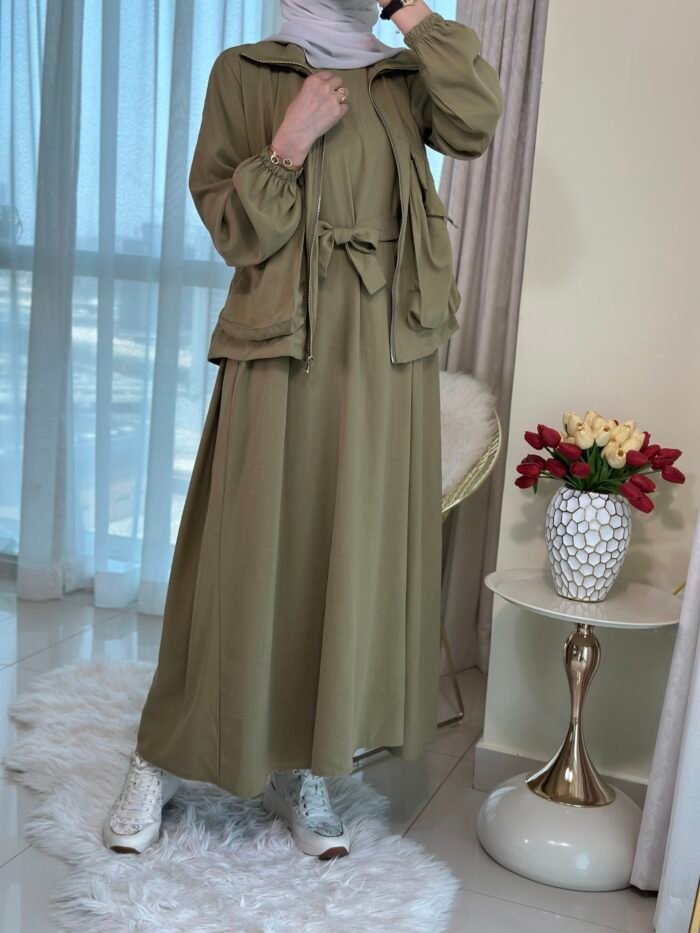 ⁦فستان بجاكيت⁩ - الصورة ⁦9⁩