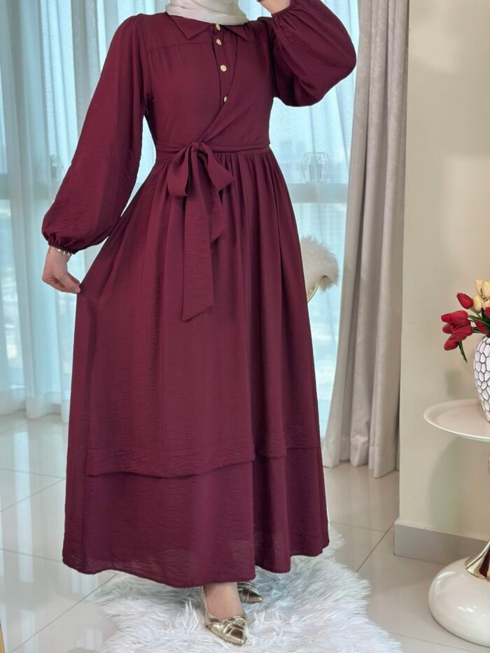 ⁦فستان صيفي ربط⁩ - الصورة ⁦4⁩