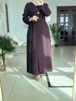 ⁦فستان خصر ربط⁩ - الصورة ⁦3⁩