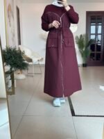 ⁦فستان سبور تصميم سحاب⁩ - الصورة ⁦3⁩